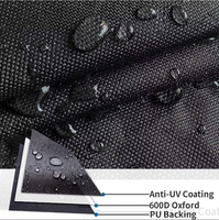 Housse de pluie en polyester durable, nouveau boîtier de voiturette de golf visuel à 4 passagers, housse de voiturette de golf pour le stockage de la voiture