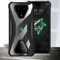 Pour Black Shark 5 Pro étui Anti-jaunissement TPU PC antichoc couverture de téléphone portable pour BlackShark 3 4 4s Pro 5 RS