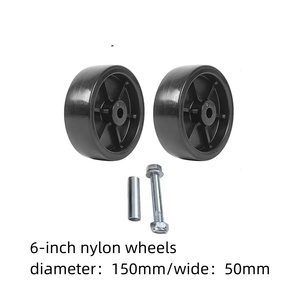 Cric de remorque 1200lbs avec <span class=keywords><strong>roue</strong></span> <span class=keywords><strong>jockey</strong></span> galvanisée simple 6 "supports de <span class=keywords><strong>roue</strong></span> cric à <span class=keywords><strong>manivelle</strong></span> en acier - Product Image 3