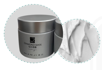 Masque Diamant Texture Crème Légère Facilement Absorbable Antioxydant Avancé Bénéfices Anti-Glycation Éclaircit la Peau Réduit