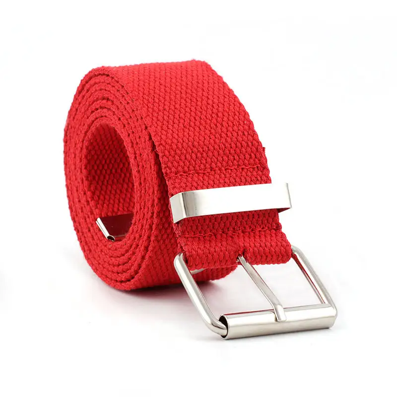 Wholesale Custom Logo Factory Multicolor Boy Girl Braided Adjustable Elastic Knitted Belt