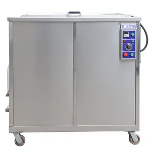 Mesin pembersih ultrasonik industri tahan karat SUS304 sistem filtrasi guangdong pembersih ultrasonik 360L untuk Lab