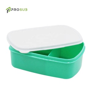 Kotak Makan Siang Sublimasi Grosir Prosub Plastik PP <span class=keywords><strong>2</strong></span> Kompartemen Kotak Makan Siang Sublimasi - Product Image 2