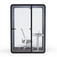 Mobilier de bureau cabine vocale cabine de son portable studio d'enregistrement cabine téléphonique acoustique insonorisée
