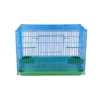 Cage à oiseaux portable moderne, petite cage à perroquet avec construction en fil d'acier