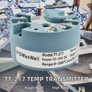 Transmisor de Temperatura PIDMAXWELL TT-217 de Alta Calidad, 4-20mA, USB, ABS, OEM/ODM, IP56 - Product Image 2