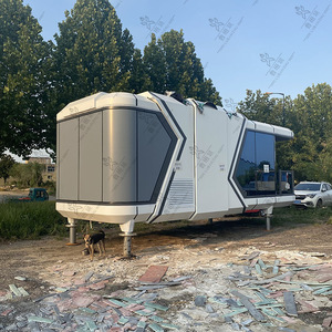 <b>Outdoor</b> <b>Large</b> Mobile Internet Celebrity B & B Cottage Tourist Attractions Internet Celebrity <b>Clock</b>-in Space Capsule Technology B - Product Image 2