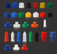Seringue Distributeur Barrel Tip Caps Luer Lock Tip Bouchon en plastique Seringue Barrel Tip Caps avec vis