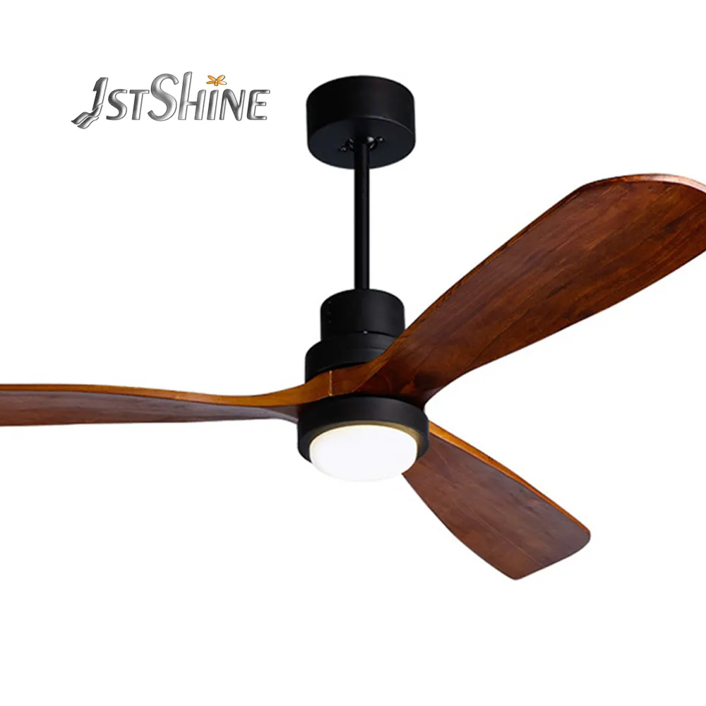 1stshine ceiling fan home 52 inch low power 3 speed remote control switch led ceiling fan with light