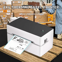Printer Label Thermal 4x6 USB - Mesin Label Hitam Putih