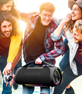 Enceinte <span class=keywords><strong>Bluetooth</strong></span> Ozzie ES400 Max 160W, enceinte portable BOOMBOX 4, son stéréo étanche IPX7 avec basses profondes - Product Image 1