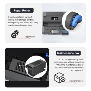 Zyjj A4 dtf máy in với l8050 đầu in phẳng kỹ thuật số tự động in ấn sắc tố mực cho máy in di động 1-năm bảo hành - Product Image 3