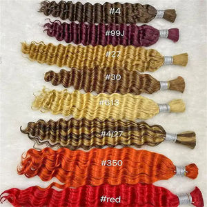 <span class=keywords><strong>INSI</strong></span> Usine En Gros Deep Curly 350 # Acheter Extensions Cheveux Indiens Bruts Tressage Cheveux En Vrac Cheveux Humains en Vrac - Product Image 3