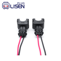 282189-1 Konektor Injektor EV1 Tahan Air 2 Pin Female Junior Power Plug Pigtail