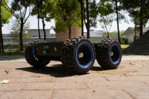 Chasis Robótico Universal con Ruedas Integradas, Batería BMS Integrada, Módulo de Potencia de 500W 24V, Motor Servo, Encoder y Componentes de Freno - Product Image 2