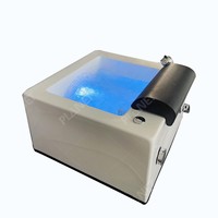 2025 Portable Intérieur Acrylique Pédicure Bassin avec Buses De Massage Detox Massage Sain Bain De Pieds Salon Pied Thérapie Bol