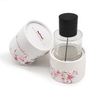 Emballage personnalisé en tube de papier cartonné rond écologique pour parfum et parfum d'ambiance