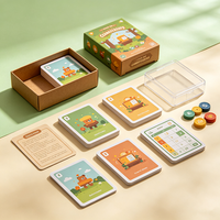 Cartes de jeu de société en gros, impression personnalisée de jeux de cartes, finition mate, cartes adaptées aux familles pour les jeux de table