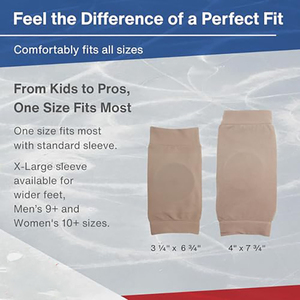 Manchons <span class=keywords><strong>de</strong></span> protection en gel Premium Lace Bite Pad pour patins à <span class=keywords><strong>glace</strong></span>, soutien du tendon d'Achille, protection du talon pour bottes <span class=keywords><strong>de</strong></span> patinage <span class=keywords><strong>sur</strong></span> <span class=keywords><strong>glace</strong></span> et <span class=keywords><strong>de</strong></span> ski à roulettes - Product Image 3