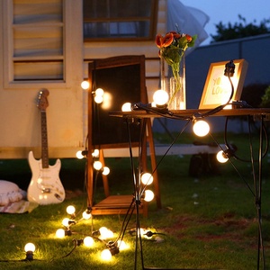 Kommerzielle Qualität anschließ bare weiße Farbe Outdoor Home Patio Party Vintage Dekor Led <span class=keywords><strong>Festoon</strong></span> G50 Lichterketten - Product Image 3