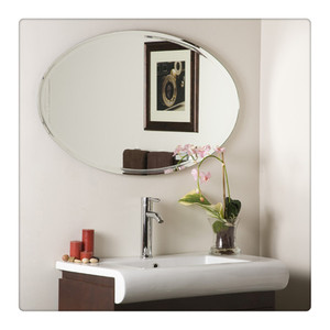 Specchio Decorativo da Parete Personalizzato per Casa, Piccolo Specchio da Bagno in Vetro - Product Image 5