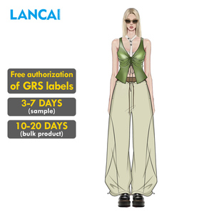 Diseño Personalizado al por Mayor, Fabricantes de Ropa de Alta Calidad, Proveedores de Prendas de Vestir, Blazers sin Mangas ni Cuello para Mujer - Product Image 1