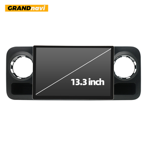 GRANDNAVI 2din 13.3 pouces <span class=keywords><strong>Autoradio</strong></span> Android sans fil CarPlay Android Auto Support Caméra arrière pour Benz Sprinter 2018-2022 - Product Image 1