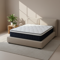 Matelas haut de gamme, résistant, soutien ferme, taille complète, mousse dense, en boîte, seniors et dormeurs sur le ventre