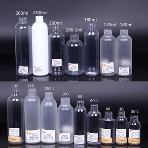 Mỹ Phẩm Nhựa PET Tròn <span class=keywords><strong>1000Ml</strong></span> 750Ml 500Ml 250Ml 200Ml 100Ml Chai - Product Image 2