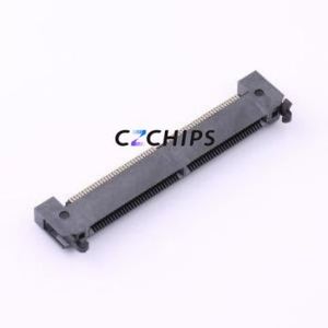 HSEC8-160-01-L-RA-BL Gold Finger Connector P=0.8mm Connector 0.8mm 120P Copper Beryllium Gold - Product Image 1