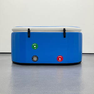 Drop Shipping in PVC gonfiabile Icebath vasca portatile Sauna fredda vasca ovale per palestra atleta all'aperto - Product Image 3