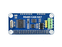 Placa de Expansión Waveshare RS485 CAN HAT para Raspberry Pi que Permite una Comunicación Estable a Larga Distancia a Través de Funciones RS485/CAN