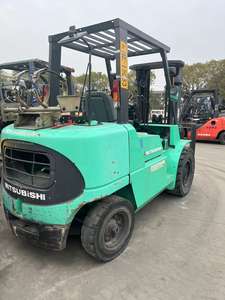 Offre spéciale Mini chariot élévateur diesel Mitsubishi FD40 d'occasion Transpalette automatique en parfait état de fonctionnement de 4 tonnes Original du Japon - Product Image 6