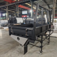 Bacs de benne en aluminium sur mesure pour pick-up avec boîte de rangement latérale – Modèles Ute