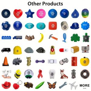 Balle anti-stress en mousse PU brillante de 63 mm, logo personnalisé imprimé, jouet d'entraînement pour la rééducation et le soulagement de la pression - Product Image 6