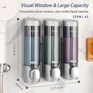 Wandseifenspender Distributeur De Sabao Montado Na Parede Isang Sabon Distributeur Na Naka-mount Sa <span class=keywords><strong>Pader</strong></span> Distributeur De Savon Mural - Product Image 2