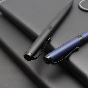 Matte Black Metal Click Ballpoint <b>Pen</b>, Minimalist Executive Signature <b>Pen</b> Custom Laser Logo for Business Corporate Office Gift - Product Image 3