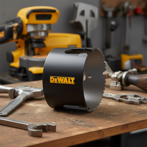 Sierra perforadora Dewalt multimaterial con dientes de carburo de 120 mm para metal, madera y plástico - Product Image 2