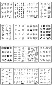 Autocollants de <span class=keywords><strong>tatouage</strong></span> de jus de Simulation de haute qualité Constellation simple à base de plantes accessoires de doigt personnalisés <span class=keywords><strong>tatouage</strong></span> corporel temporaire - Product Image 6