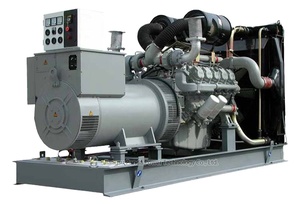 Groupe électrogène diesel triphasé professionnel Panda 250 kVA à châssis ouvert, démarrage automatique, conception étanche pour une haute efficacité - Product Image 1