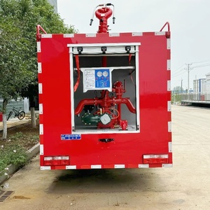 Dong Feng 4*2 Fire Fighting Water <span class=keywords><strong>Bowser</strong></span> Truck Box S Precio del tanque de espuma - Product Image 5