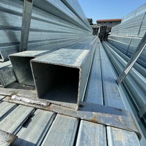Galvanized <strong>Steel</strong> Square <strong>Tube</strong> 12X12 40X80 RHS SHS For Scaffolding Frame System Oil Pipe Bending Cutting JIS/BIS/GS Certified - Product Image 5