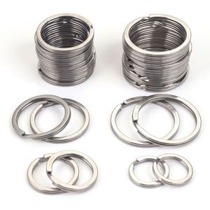 Stainless Steel <b>Keyring</b> Hanging Key Diy Handmade Keychain Jewelry Accessories Creative Ideas - Product Image 1