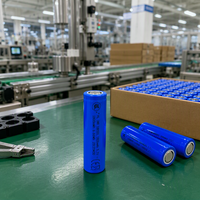 Batterie au lithium 18650 1800mAh 3.7V rechargeable pour lampes de poche et petits appareils, batterie de stockage d'énergie OEM