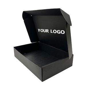 Corrugated Shipping Mailing Box Black White Marble Pink Custom Mailer Box With Logo Print