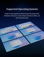 Carte de développement Orange Pi 5 MAX RK3588 AI NPU 8 cœurs CPU LPDDR5 Wi-Fi 6E Ports d'e/s multiples pour AI et Edge Computing