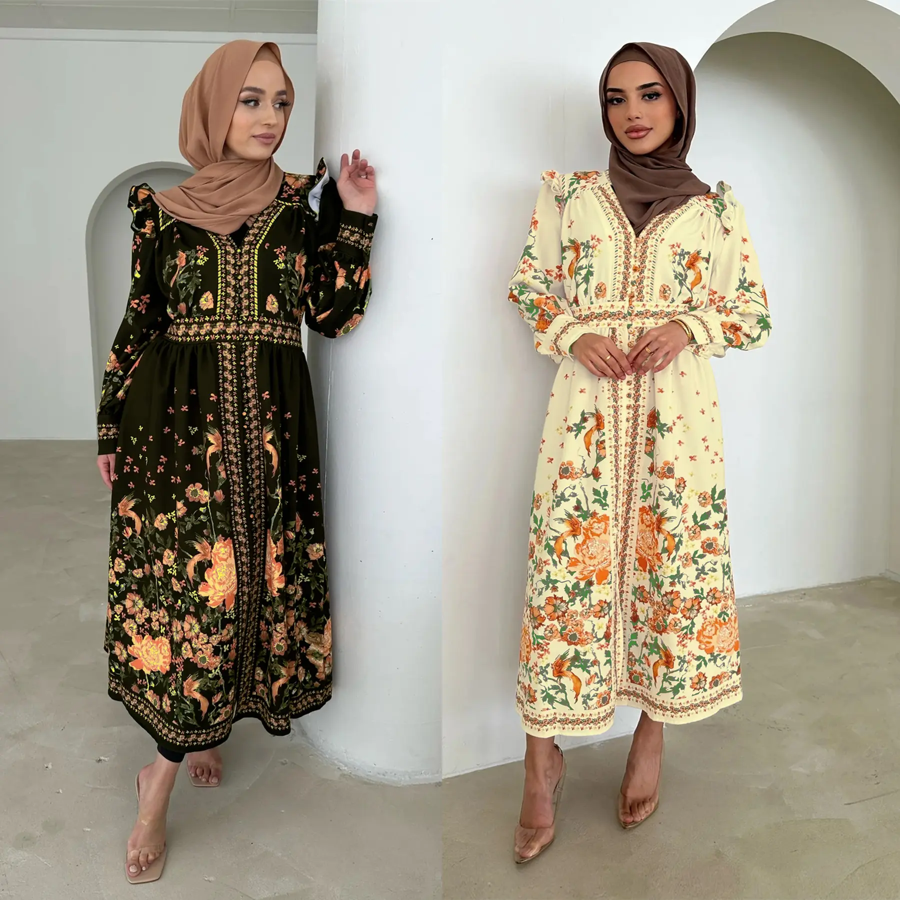 Pierres abaya dubai/abaya femmes robe musulmane 2023 dubai robe modeste