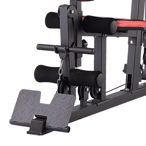 Precio de Fábrica MAIRUISHI JH-D01 Máquina de Gimnasio Comercial Multi-Estación Ajustable, Material de Hierro, Equipo de Fitness Completo, Negro - Product Image 4