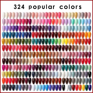 ชุดสีทาเล็บหลากหลายสไตล์,กาวทาเล็บสีแดงดำขาวชมพูแข็ง - Product Image 2