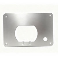 Boîtier électronique en aluminium usiné sur mesure par CNC avec service de sablage, d'anodisation et de gravure laser